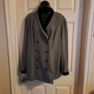 Perceptions two Piece outfit jacket and pants size 14